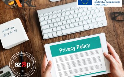 Politika privatnosti i važnost informiranja pojedinaca o obradama koje provodite